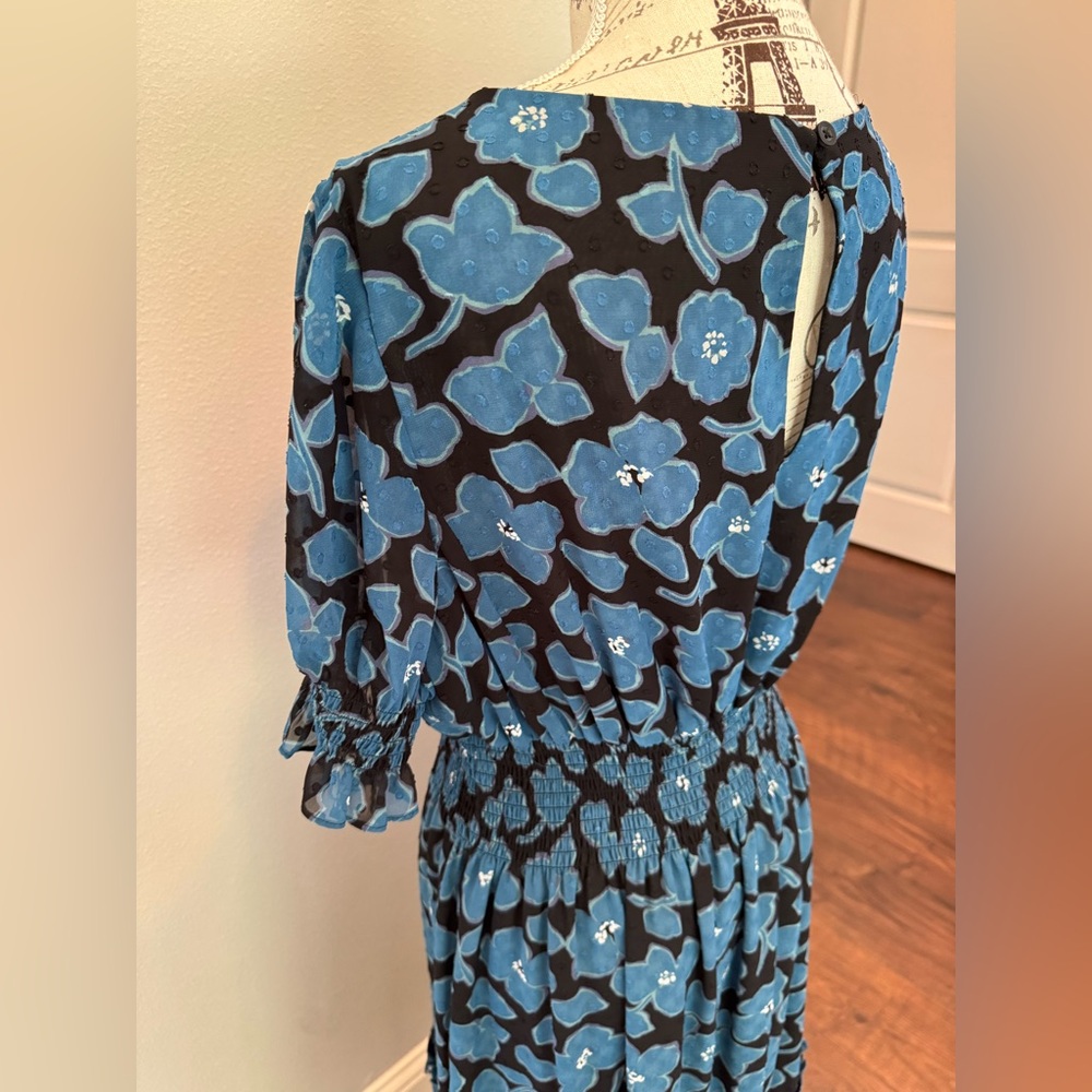 Kate Spade Blue Midi Dress - Picture 12 of 16